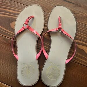 Lilly Pulitzer Pink Sandals